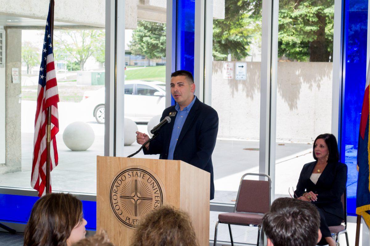 Colorado Senator Leroy Garcia. (Photo by: Dustin Cox)