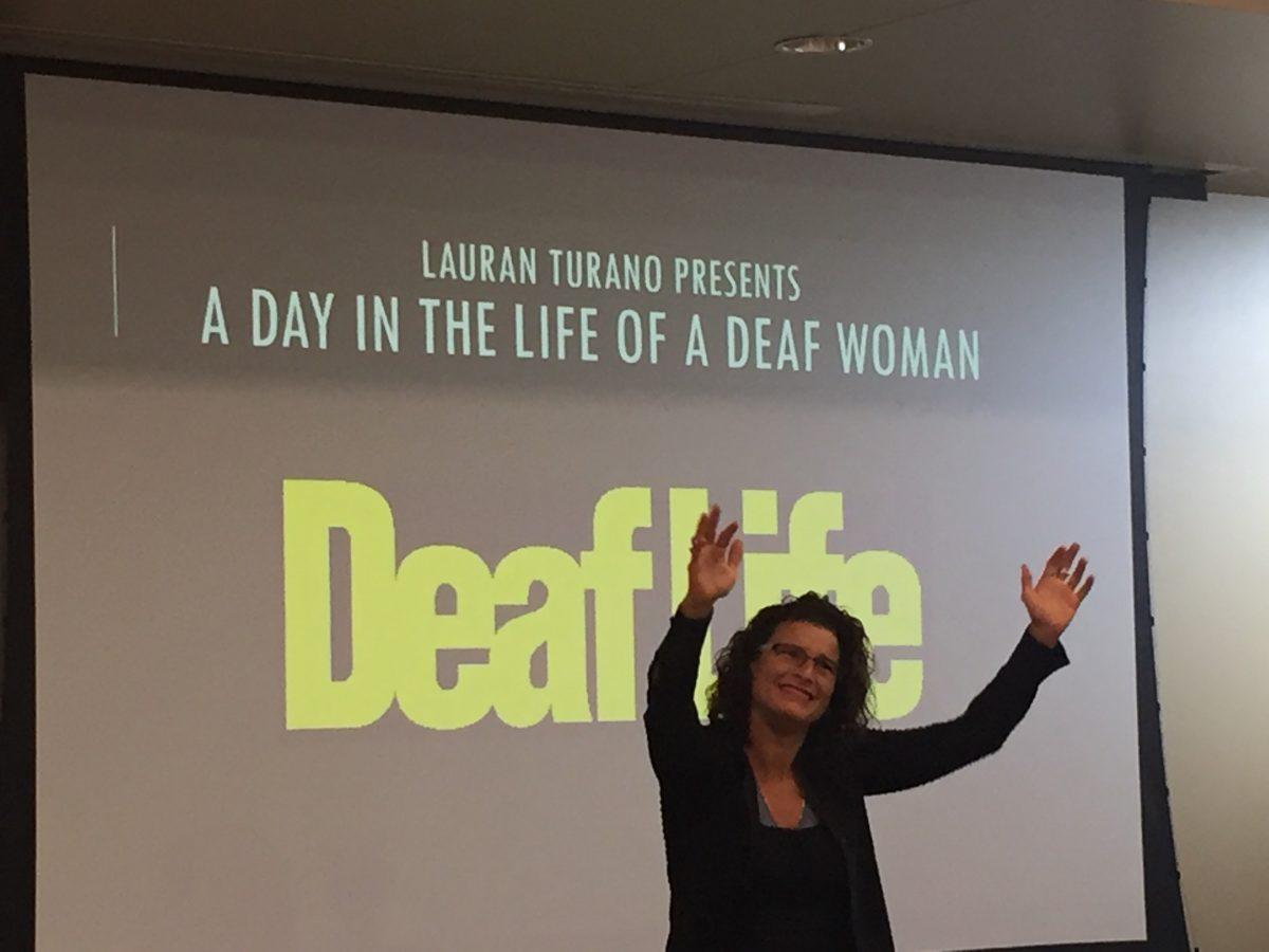 2016 Deaf Awareness event ~ photo courtesy of Samantha Baker