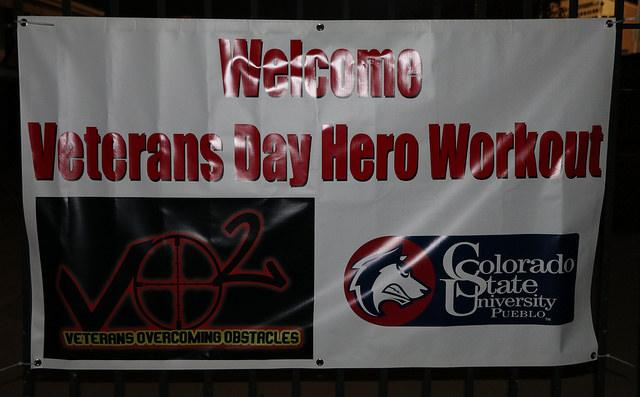 The VO2 hero workout was oganized by PLP in honor of the late US Army Ssg Matthew Whalen.
~ Photo by: Adrienne Burthe
