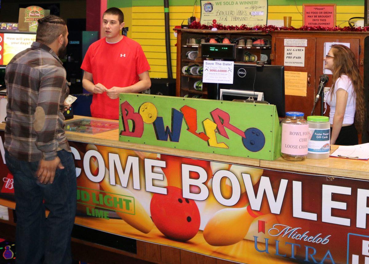 The staff at Bowlero are friendly and always ready to help customers find their lanes and shoe size.