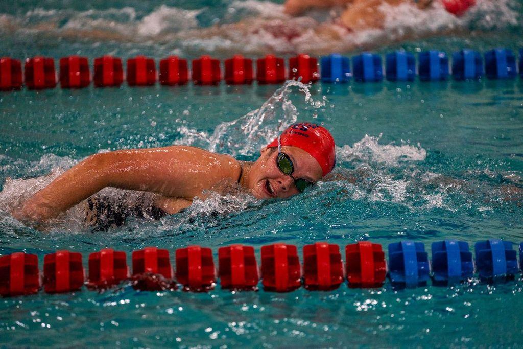 CSU Pueblos Katy Zimmerman is a decorated distance swimmer and a dominate force in the classroom. [Courtesy photo/CSU Pueblo Athletics]