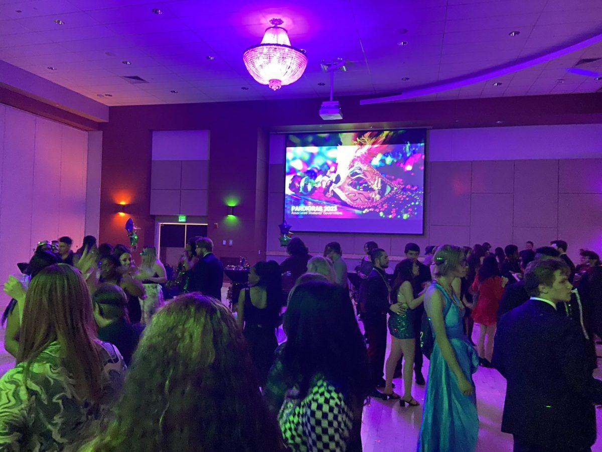 Pardigras was held at the OSC Ballroom. Photo by Holly Ward. 