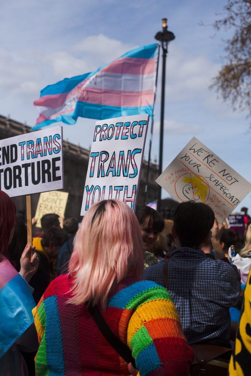 A transgender rally for support. Photo provided by Unsplash.