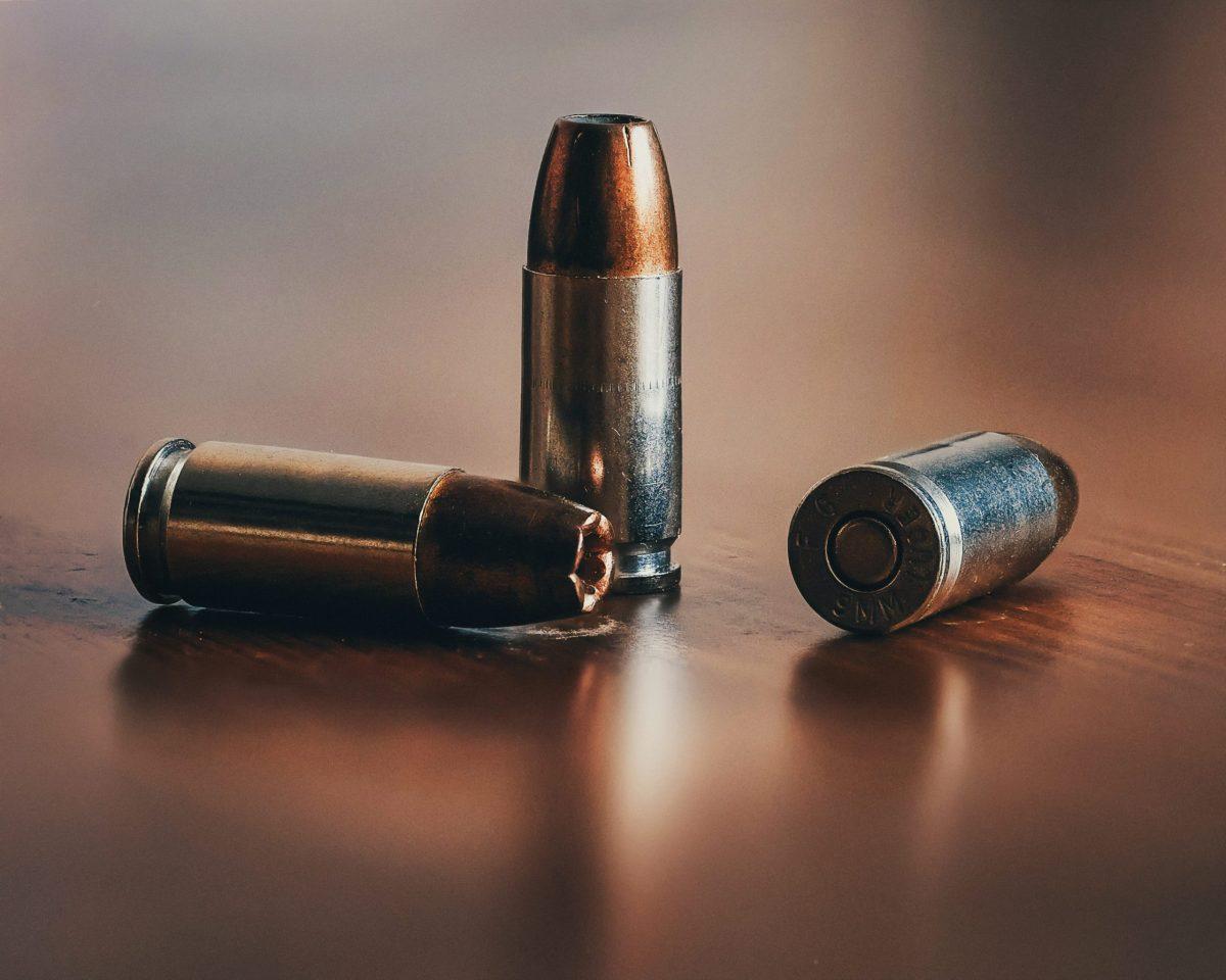 Small caliber rounds similar to what was present at the crime scene. Photo provided by Unsplash.