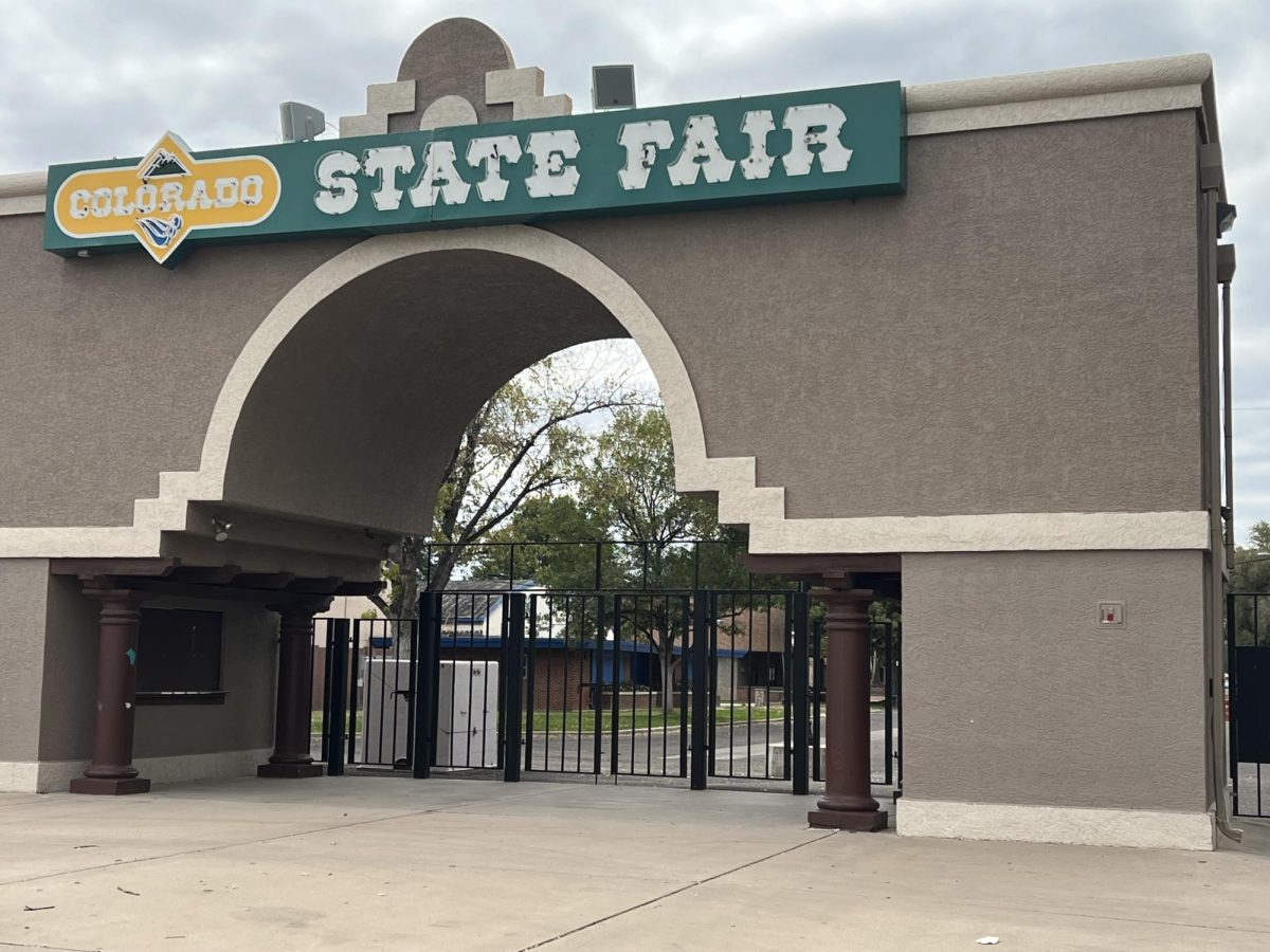 Colorado State Fair entrance where SoCo Comic Con will be held. Photo by Camerron Martin.