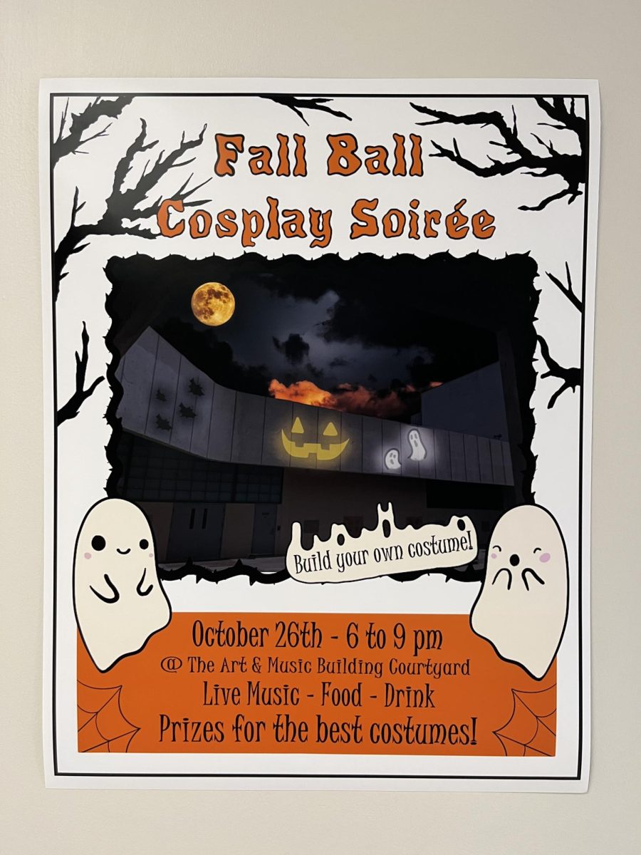 Flyer+for+the+Fall+Ball+Cosplay+Soiree+set+for+Thursday%2C+Oct.+26%2C+from+6+p.m.+to+9+p.m.+Photo+by+Holly+Ward.+