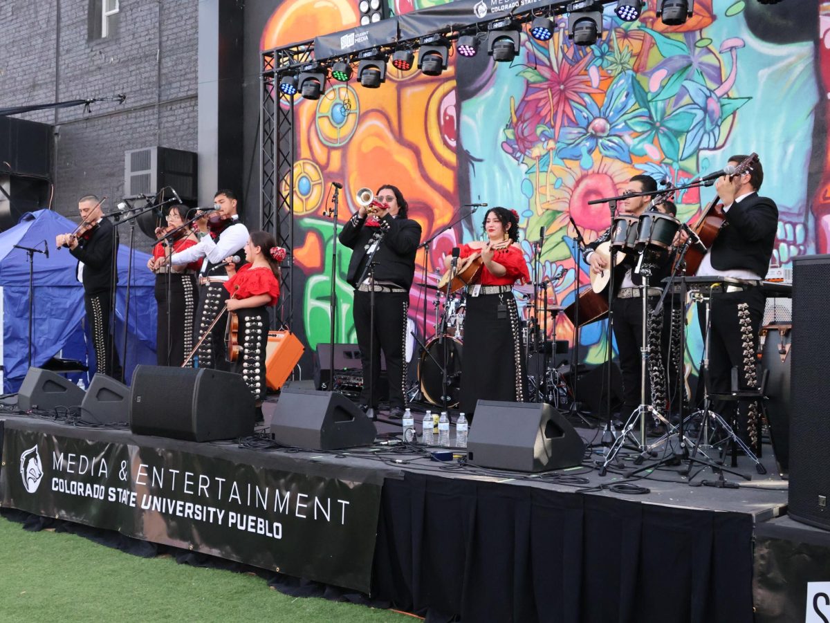 Mariachi Diamante performed at the CSU Pueblo stage, located at La Bella Union, during the Steel City Music Showcase on April 12th. 