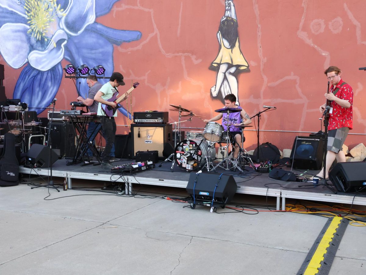 The band Sonic Vomit is shown performing at the Pressley’s stage on during the Steel City Music Showcase on April 11.