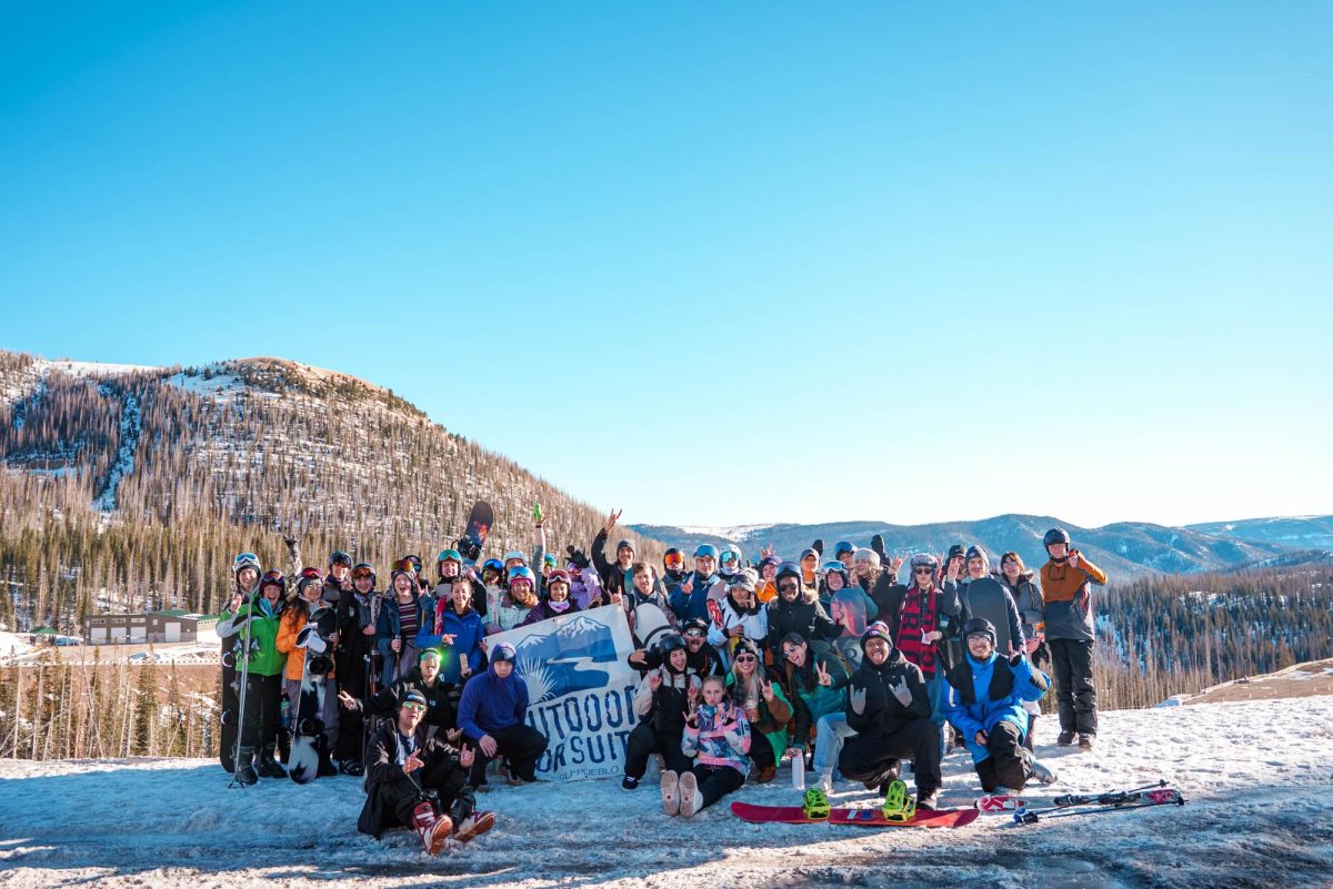 Outdoor Pursuits during last year’s Ski/Snowboard Wolf Creek trip (Photo courtesy of Outdoor Pursuits).